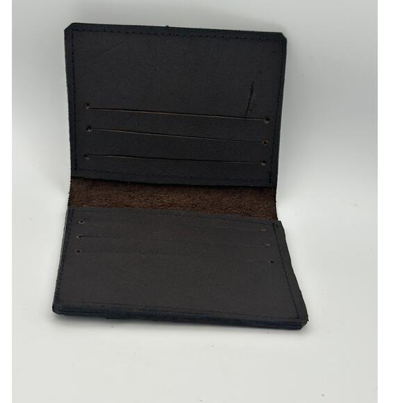 Oaxaca Mexico Handmade Real Leather DARK CHOCOLATE - Picture 3 of 4